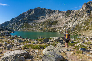 Lac de Bastani en Corse