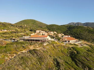 Vue aérienne résidence et hôtel club Paese di Lava