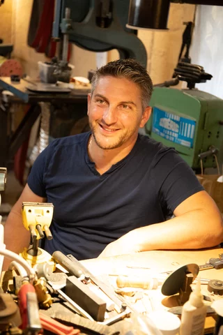 Xavier Biancarelli, coutelier d'art