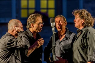 Photo de chanteurs polyphoniques corses