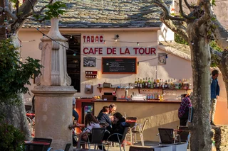 Photo du café de la Tour à Nonza 